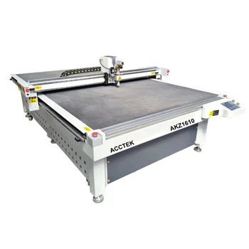 Производитель CNC Автоматический станок для резки ткани с осциллирующим ножом 1600*1000 мм