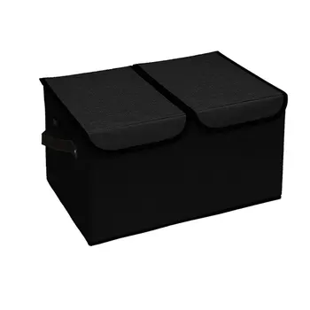 J2391 Коробка для отделки одежды из Хлопчатобумажной и льняной ткани с двойным покрытием, Складной Ящик Для хранения